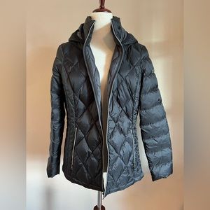 Lucky Brand puffer, size Large, black